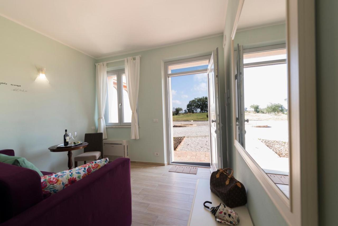 Podere Abbazia B&B 西纳伦加 外观 照片