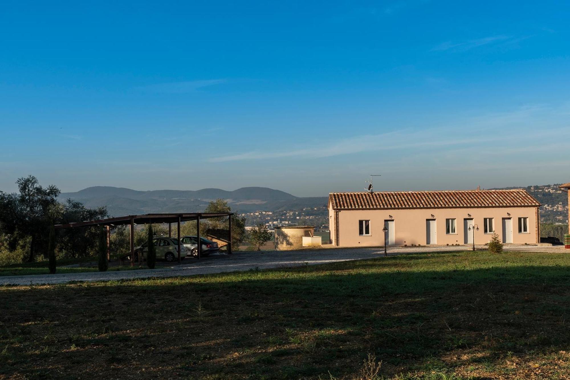 Podere Abbazia B&B 西纳伦加 外观 照片